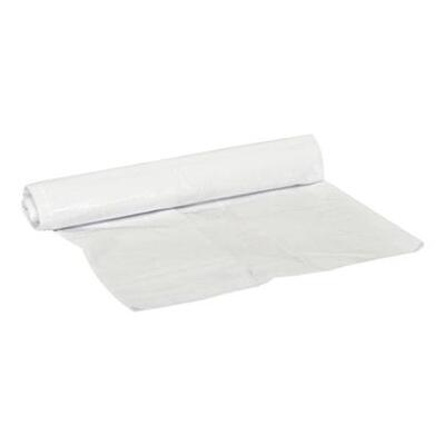 750113: HD zak - 45 x 50 cm - T10 - 20 l - WIT - rol 50 stuks