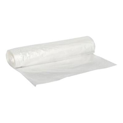 650381: HD zak - 58 x 100 cm - T23 - 75 l - TRANSPARANT - rol 20 stuks