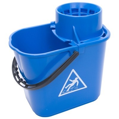 1729.1: Spaanse mopemmer BLAUW - 16 l
