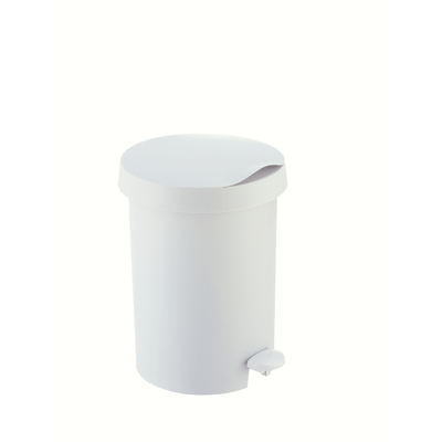 750102: Pedaalemmer kunststof - 5 l - WIT