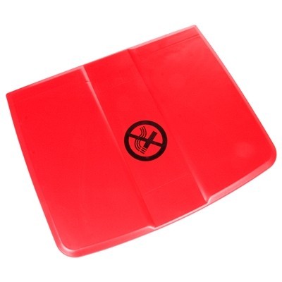 750370: Deksel voor Bomabin Select Pedal - 90 l - ROOD