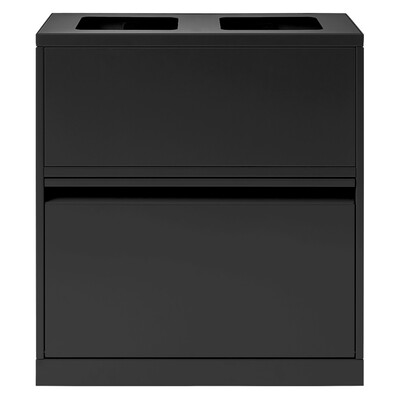 650372: Bomabin Select Bica - 80 l - ZWART - open