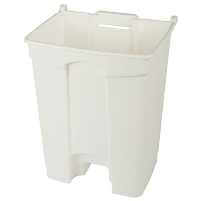 755414: Bomabin Select Pedal Classic - 70 l - WIT - zonder deksel