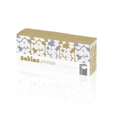 773623: Zakdoekjes - zuiver tissue - 4 laags - 21 x 21 cm - 15 x 15 pakjes van 10 stuks - 113941