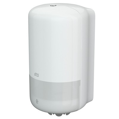 770000: Tork Mini Centerfeed Poetspapier dispenser - WIT - 558000