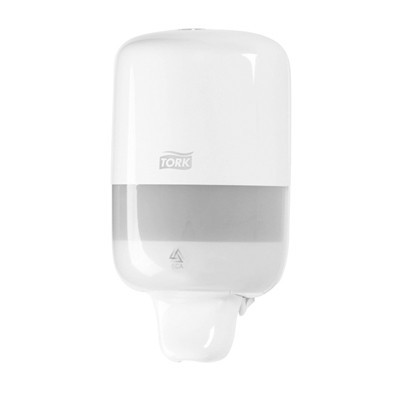 770000: Tork Mini dispenser vloeibare- en sprayzeep - WIT - 561000
