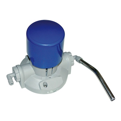 LB97.0114: Prodose handpomp - knop BLAUW