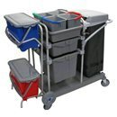 Conceptcar Mop-/materiaalwagens Voor Pocketmops/velcro Top-down